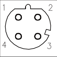 M12 D-Coded 4p female