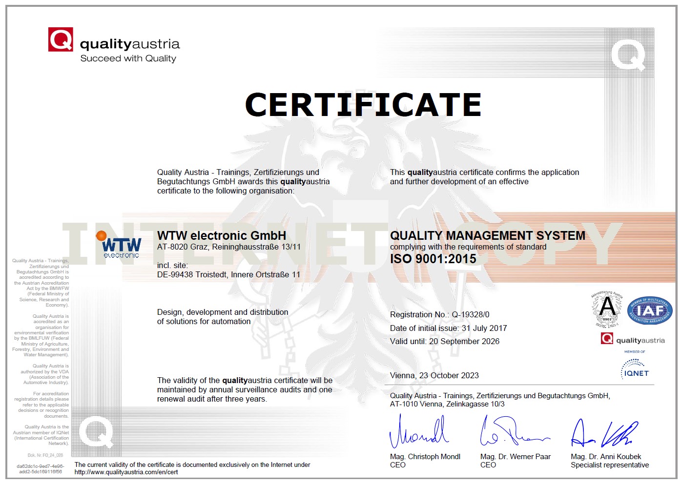 Certificates 3